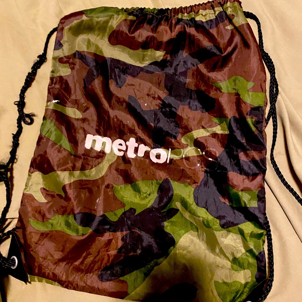 MetroPCS Drawstring Gymbag Camo OS